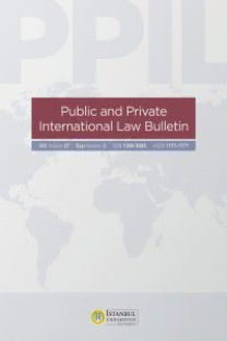 Milletlerarası Hukuk ve Milletlerarası Özel Hukuk Bülteni-Cover