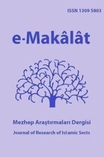 EMakalat Mezhep Araştırmaları Dergisi-Cover