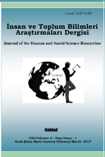İnsan ve Toplum Bilimleri Araştırmaları Dergisi-Cover