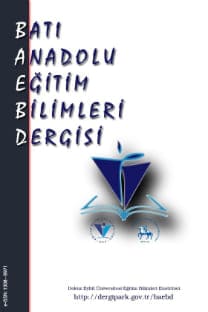 Batı Anadolu Eğitim Bilimleri Dergisi(BAEBD)-Cover