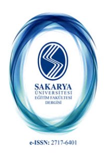 Sakarya Üniversitesi Eğitim Fakültesi Dergisi-Cover