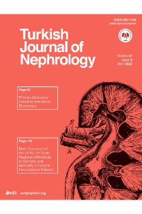 Turkish journal of nephrology (Online)-Cover