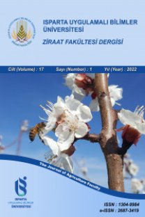 Ziraat Fakültesi Dergisi-Cover