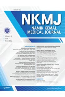 Namık Kemal Tıp Dergisi-Cover