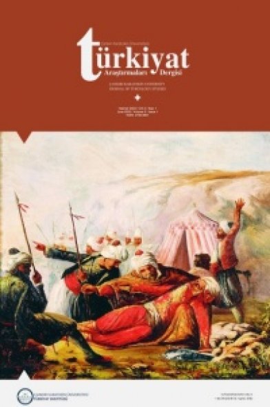 Çankırı Karatekin Üniversitesi Türkiyat Araştırmaları Dergisi-Cover