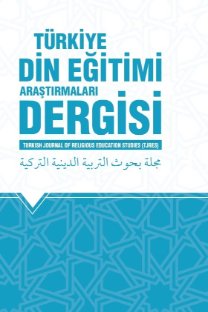Türkiye Din Eğitimi Araştırmaları Dergisi-Cover