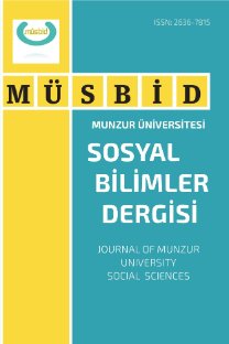 Munzur Üniversitesi Sosyal Bilimler Dergisi-Cover