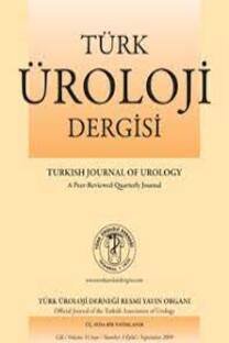 Türk Üroloji Dergisi/Turkish Journal of Urology-Cover