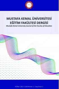 Mustafa Kemal Üniversitesi Eğitim Fakültesi Dergisi-Cover