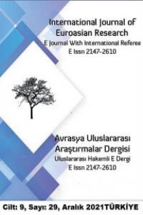 Avrasya Uluslararası Araştırmalar Dergisi-Cover