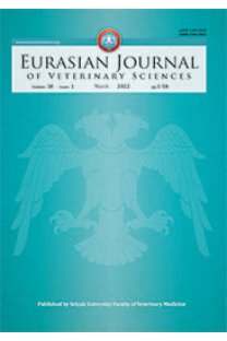 Veteriner Bilimleri Dergisi . Eurasian Journal of Veterinary Sciences-Cover