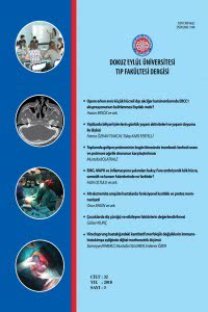 Dokuz Eylül Üniversitesi Tıp Fakültesi Dergisi-Cover