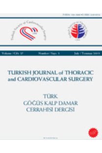Türk Göğüs Kalp Damar Cerrahisi Dergisi-Cover
