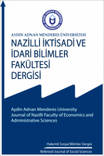 Nazilli İktisadi ve İdari Bilimler Fakültesi Dergisi-Cover